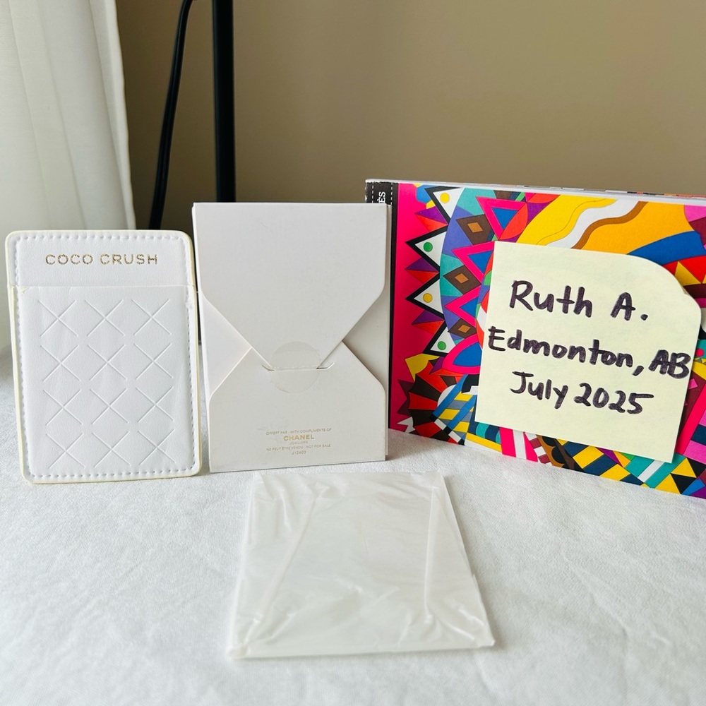Chanel Coco Crush Quilted Card Holder